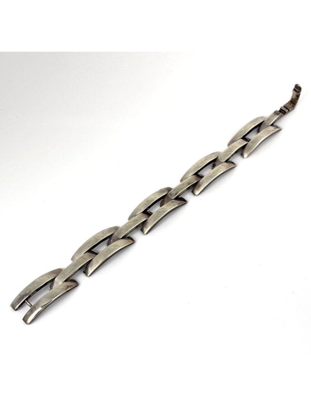 Gucci Logo Chain Bracelet 925 Sterling Silver - Picture 2 of 5